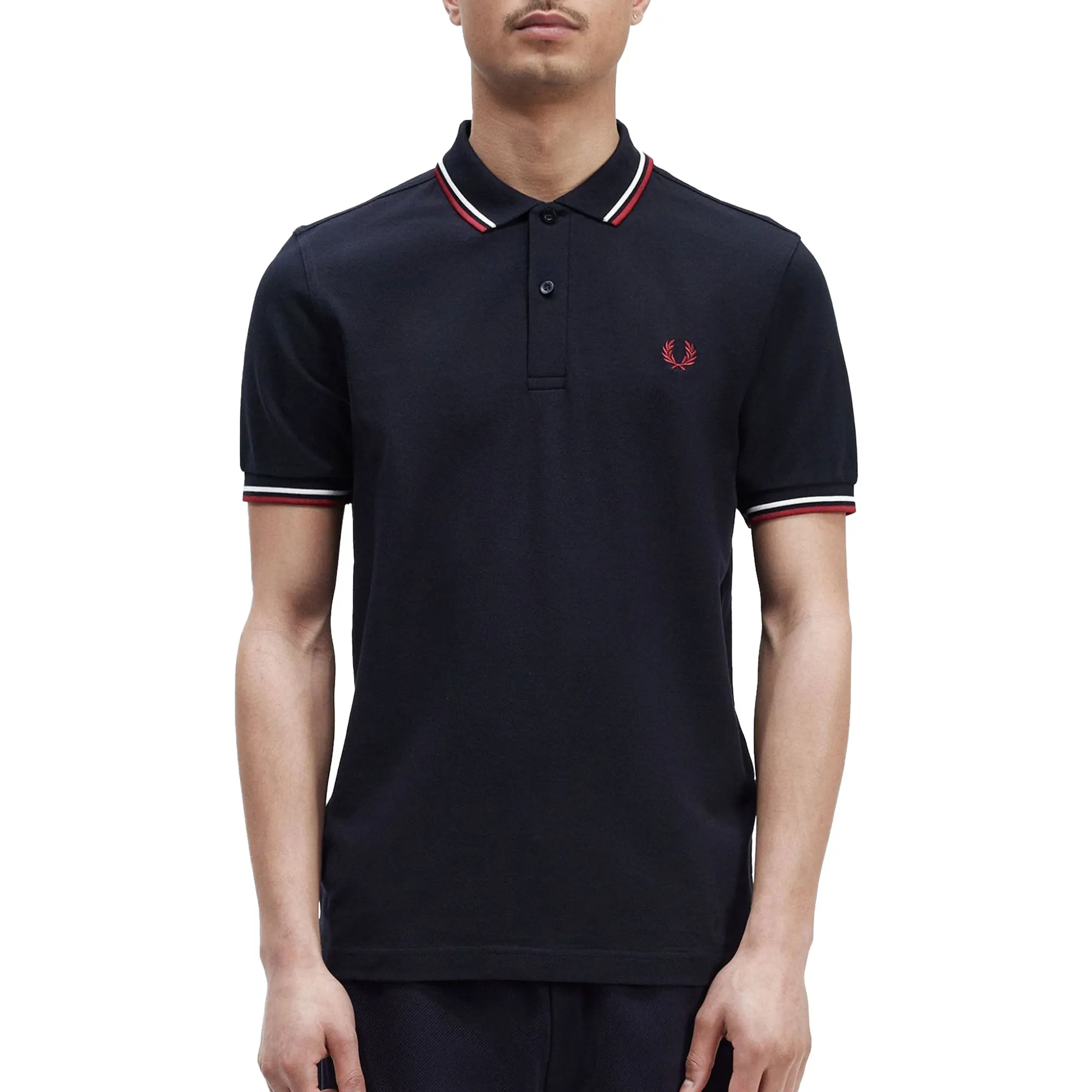Fred Perry Twin Tipped Polo Shirt Men | Plutosport